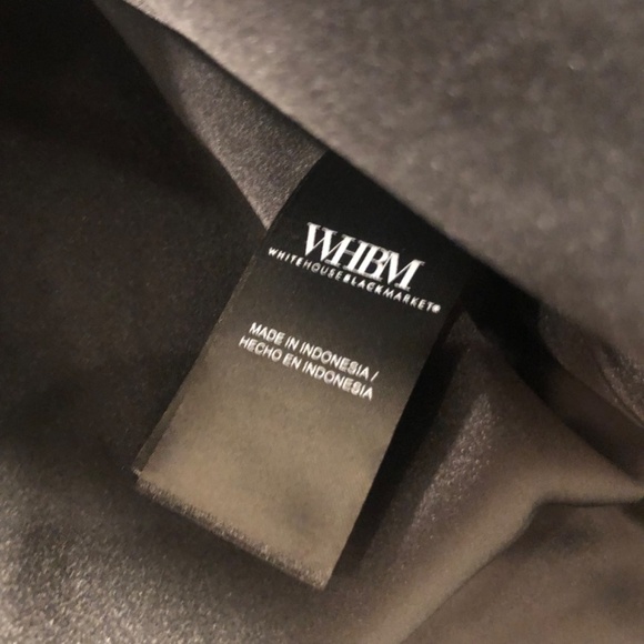 WHBM Faux Leather Moto Jacket - Picture 4 of 10